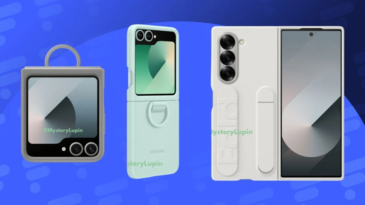 Galaxy Z Flip 6 et Z Fold 6 : le design des smartphones pliables révélé