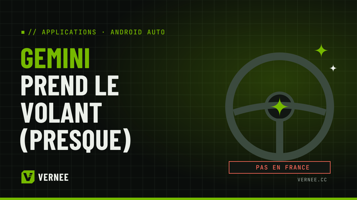 Gemini dans Android Auto : ce qui change en voiture, et pourquoi la France attend encore